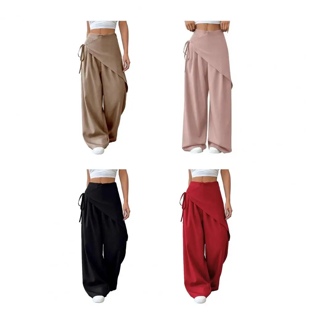 Irregular Suit Women's Loose Thin High-end Capris Wide Leg Trousers Pure Color Elastic Waist Casual Pants
Irregular Suit Women's Loose Thin High-end Capris Wide Leg Trousers Pure Color Elastic Waist Casual Pants