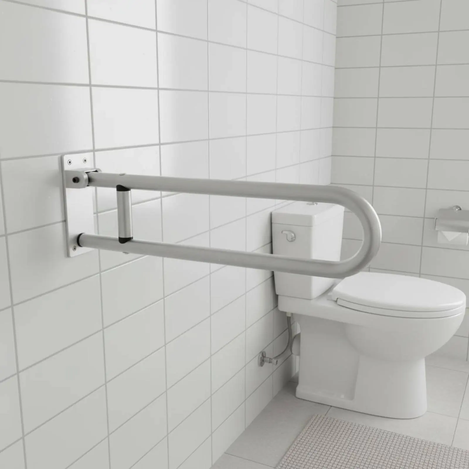 Flip up Toilet Grab Bar Aluminum Alloy Foldable Toilet Grab Bar Wall Mounted Assistance Handle Space Saving for Disabled
Flip up Toilet Grab Bar Aluminum Alloy Foldable Toilet Grab Bar Wall Mounted Assistance Handle Space Saving for Disabled