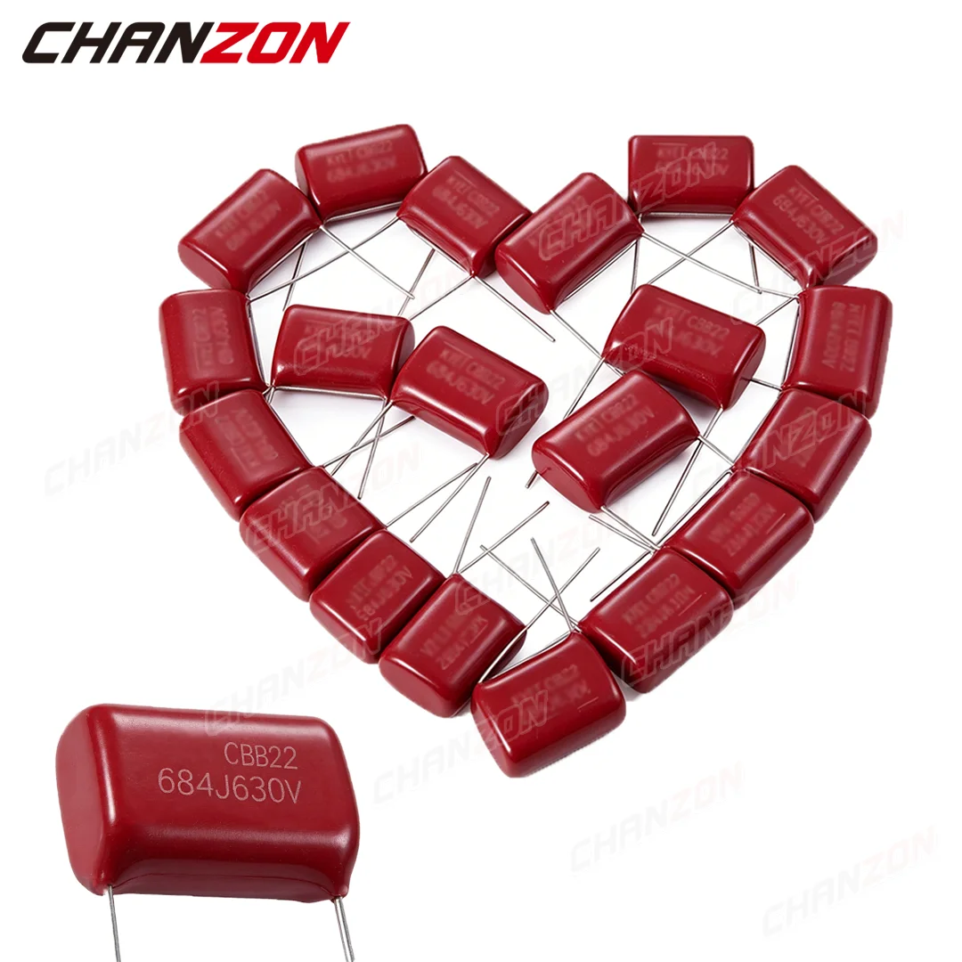 CBB22 Metalized Polypropylene Film Capacitor Assortment Kit 100PF to 820nF 100V-630V Electronic Component for Circuit DIY Repair
CBB22 Metalized Polypropylene Film Capacitor Assortment Kit 100PF to 820nF 100V-630V Electronic Component for Circuit DIY Repair