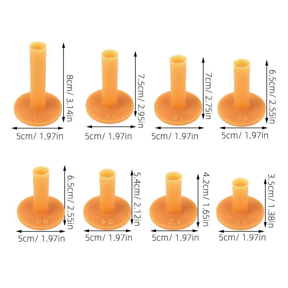 8pcs Golf Tee Pads Bright White Stable Durable Practice Wear-Resist Ball Tees Golfs Tees Supplies
8pcs Golf Tee Pads Bright White Stable Durable Practice Wear-Resist Ball Tees Golfs Tees Supplies