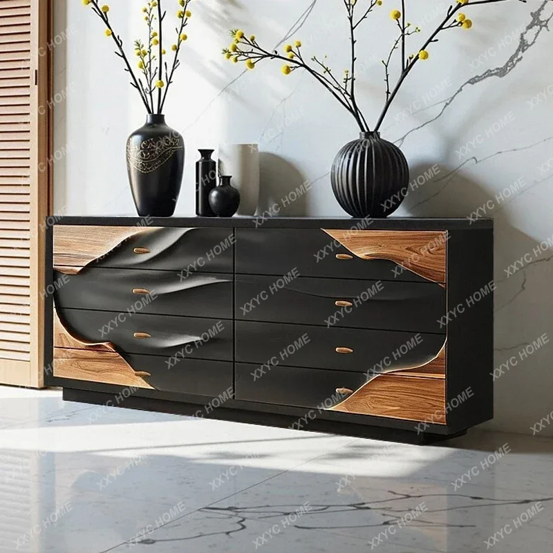 Medieval style carved drawers, eight-bucket cabinets, entrance porch cabinets, solid wood decorative cabinets
Medieval style carved drawers, eight-bucket cabinets, entrance porch cabinets, solid wood decorative cabinets
