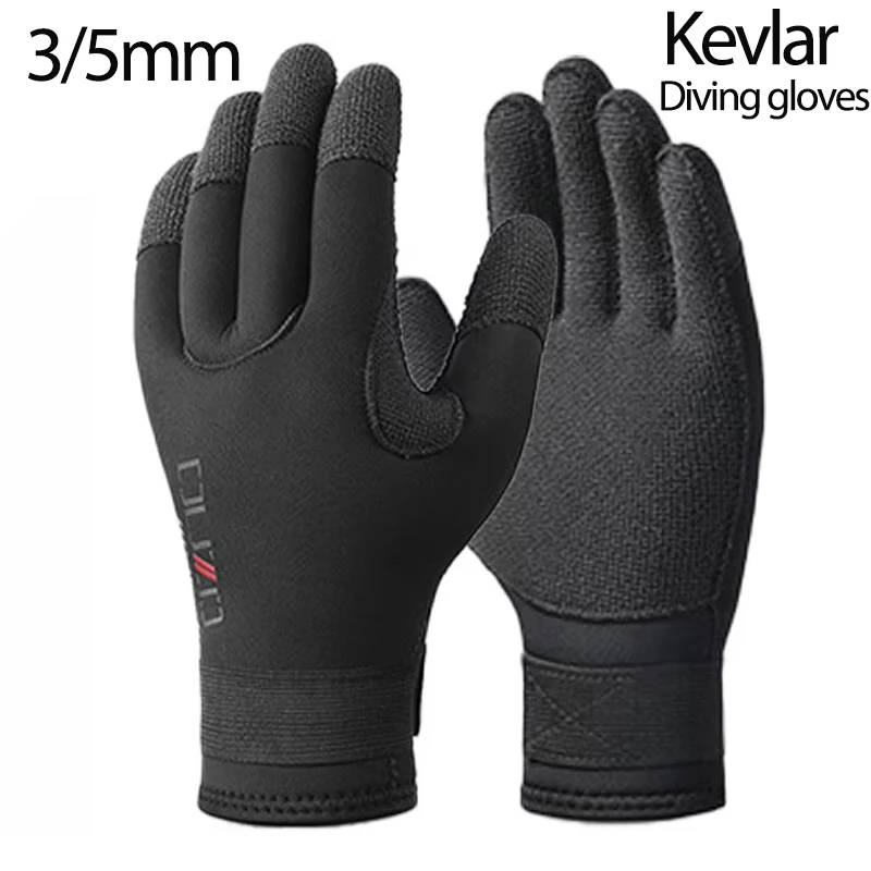 3/5mm Diving Gloves Thickened Warm Wear-resistant, Anti Cut And Anti Stab CR Kevlar Fishing Gloves Non-slip Beach gloves
3/5mm Diving Gloves Thickened Warm Wear-resistant, Anti Cut And Anti Stab CR Kevlar Fishing Gloves Non-slip Beach gloves