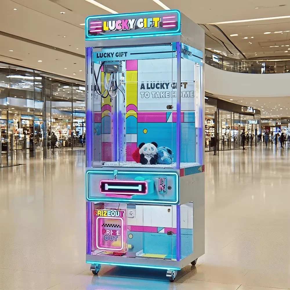 Large Commercial and Mini Metal Wooden Claw Game Machine Coin-Operated Crane Game Toy Plush Prize Vending Machine
Large Commercial and Mini Metal Wooden Claw Game Machine Coin-Operated Crane Game Toy Plush Prize Vending Machine