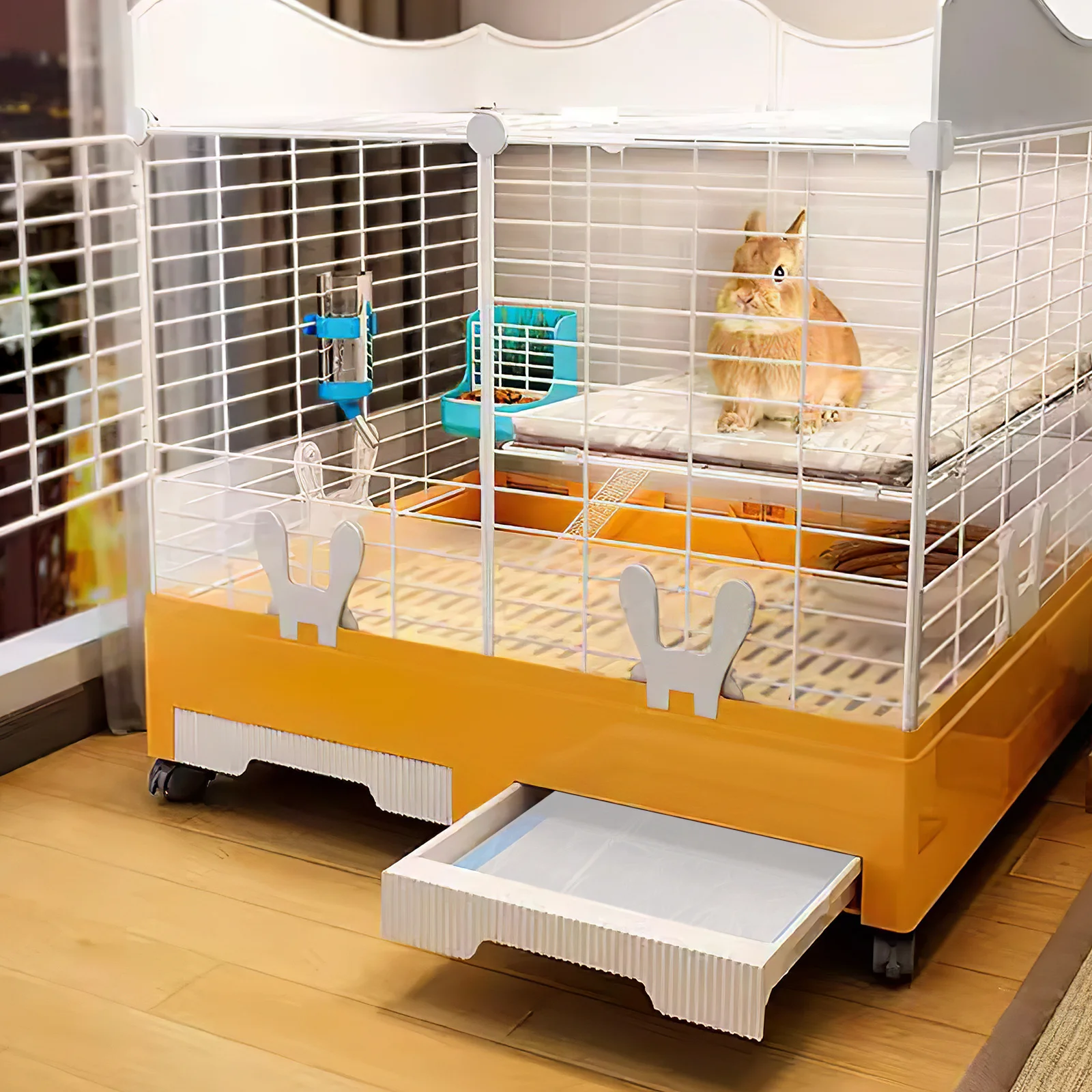 50Pcs Rabbit Cage Tray Film Disposable Liners for Small Animals Pet Urine Cage Film Reusable Lightweight Cleaning Pads
50Pcs Rabbit Cage Tray Film Disposable Liners for Small Animals Pet Urine Cage Film Reusable Lightweight Cleaning Pads