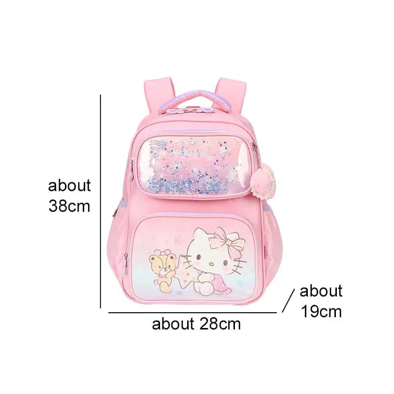 Sanrioed Hello Kitty Anime Cute Large Capacity Children Backpack Schoolbags Student Cartoon Shoulder Bag Travel Gift for Friend
Sanrioed Hello Kitty Anime Cute Large Capacity Children Backpack Schoolbags Student Cartoon Shoulder Bag Travel Gift for Friend