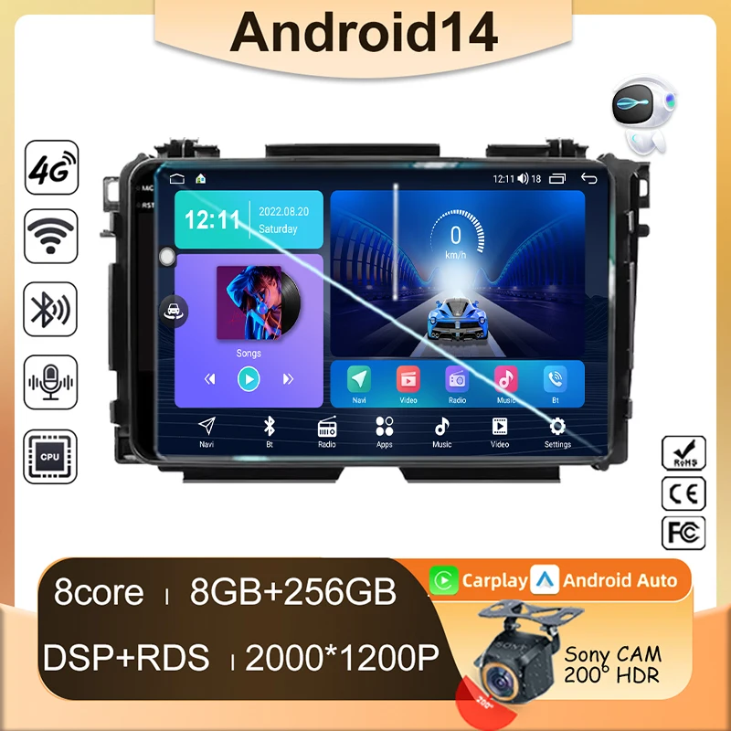 Автомобильное радио для Honda Vezel HR V HRV XRV 2015 2016 2017 2018 2019 2020 Android Auto Мультимедиа Carplay Видео GPS Навигация 2din
Автомобильное радио для Honda Vezel HR V HRV XRV 2015 2016 2017 2018 2019 2020 Android Auto Мультимедиа Carplay Видео GPS Навигация 2din
