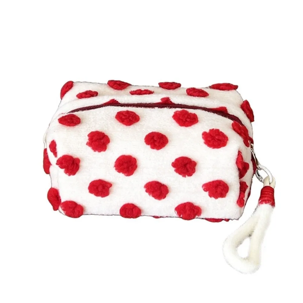 Cute Cosmetic Bag Polka Dot Large Capacity Storage Bag Hand-held Multifunctional Makeup Bag
Cute Cosmetic Bag Polka Dot Large Capacity Storage Bag Hand-held Multifunctional Makeup Bag