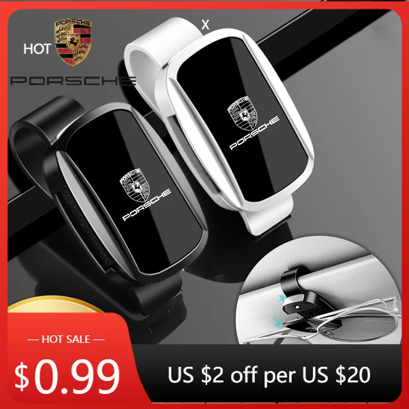 Наклейка на автомобиль для Porsche, держатель для очков на солнцезащитный козырек, чехол для солнцезащитных очков, зажим для очков для Porsche Panamera Macan Boxster
Наклейка на автомобиль для Porsche, держатель для очков на солнцезащитный козырек, чехол для солнцезащитных очков, зажим для очков для Porsche Panamera Macan Boxster