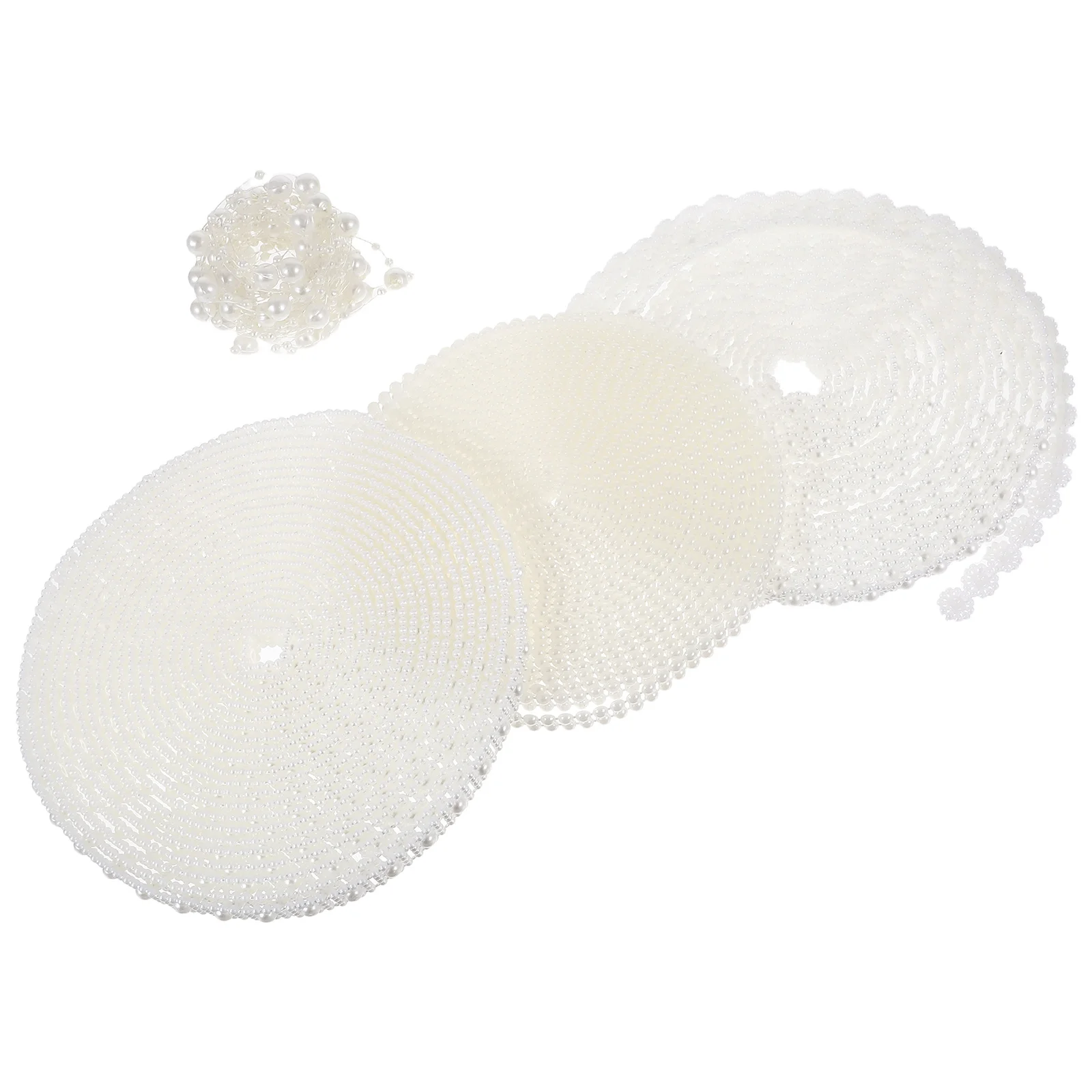 4pcs 4 Rolls 5M Artificial Pearl String Bead Garland For Wedding Party Decoration Diy Craft Christmas Tree Trim White Faux Pearl
4pcs 4 Rolls 5M Artificial Pearl String Bead Garland For Wedding Party Decoration Diy Craft Christmas Tree Trim White Faux Pearl