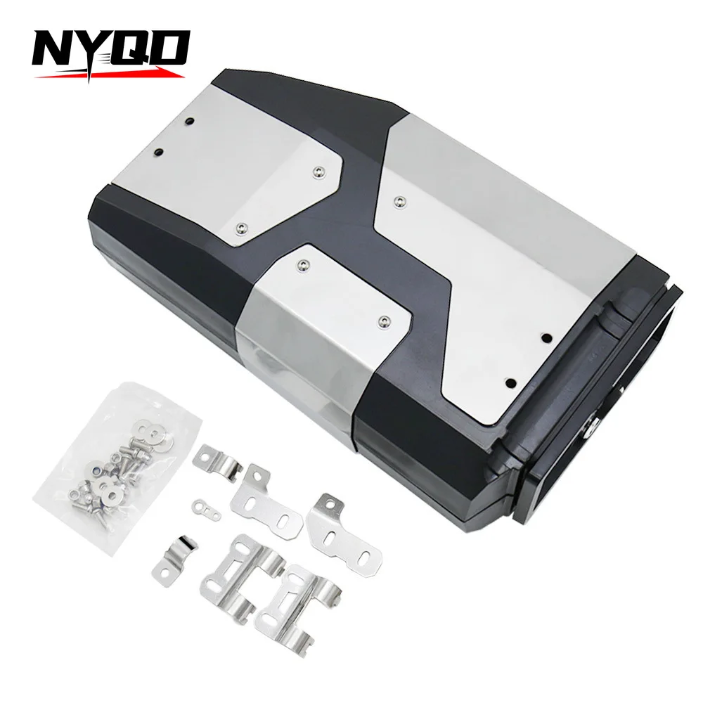 Водонепроницаемый ящик для инструментов из нержавеющей стали для мотоцикла, ящик для инструментов Cajuelas Para Motocicleta, чехол для R1200GS R1250GS ADV 2004-2019 
Водонепроницаемый ящик для инструментов из нержавеющей стали для мотоцикла, ящик для инструментов Cajuelas Para Motocicleta, чехол для R1200GS R1250GS ADV 2004-2019