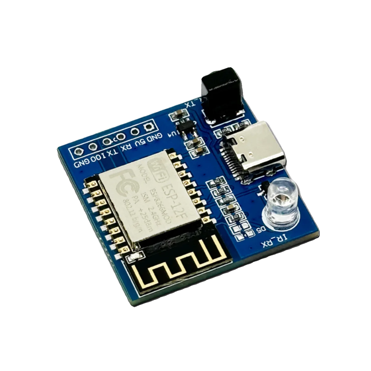 ESP8266 Инфракрасный передатчик и приемник NEC Command WIFI Прозрачный модуль передачи
ESP8266 Инфракрасный передатчик и приемник NEC Command WIFI Прозрачный модуль передачи