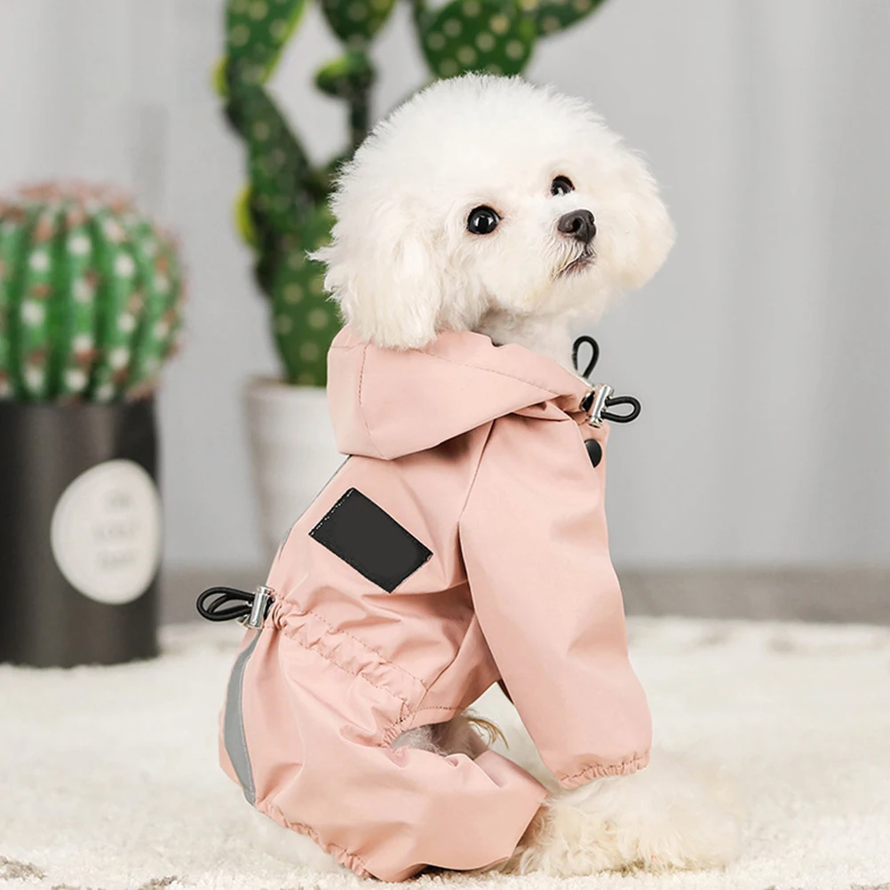 Waterproof Reflective Dog Raincoat Pet Clothes Medium Dogs Adjustable Jacket Fabric Puppy Costume Pet Supplies Doggy Wear
Waterproof Reflective Dog Raincoat Pet Clothes Medium Dogs Adjustable Jacket Fabric Puppy Costume Pet Supplies Doggy Wear