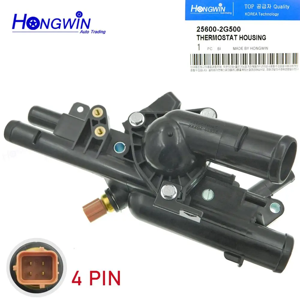 Engine Radiator Thermostat Housing For Hyundai Santa Fe Sport Tucson KIA Sportage Optima 2.4L 2011-2015 25600-2G500 256002G500 
Engine Radiator Thermostat Housing For Hyundai Santa Fe Sport Tucson KIA Sportage Optima 2.4L 2011-2015 25600-2G500 256002G500