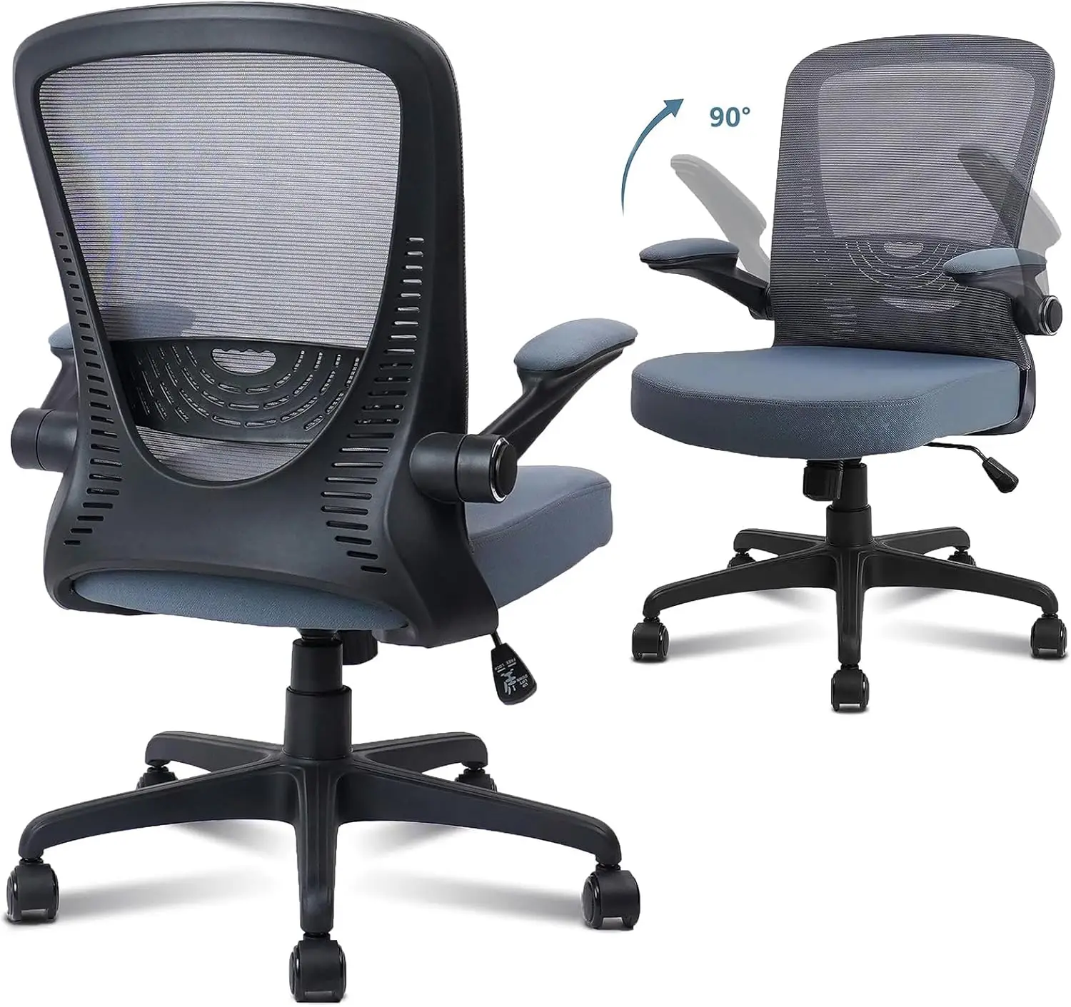Desk Chairs With Wheels, Ergonomic Rolling Mesh Office Chair Adjustable Height And Lumbar Support Home Office Computer Chair
Desk Chairs With Wheels, Ergonomic Rolling Mesh Office Chair Adjustable Height And Lumbar Support Home Office Computer Chair
