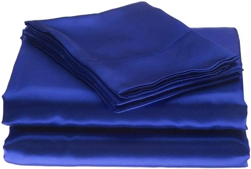 100% Pure Silk Satin Sheet Set 4Pcs, Silk Fitted Sheet 15"" Deep Pocket Mattr Fit,Silk Flat Sheet&Silk Pillowcases Set Soft
100% Pure Silk Satin Sheet Set 4Pcs, Silk Fitted Sheet 15"" Deep Pocket Mattr Fit,Silk Flat Sheet&Silk Pillowcases Set Soft