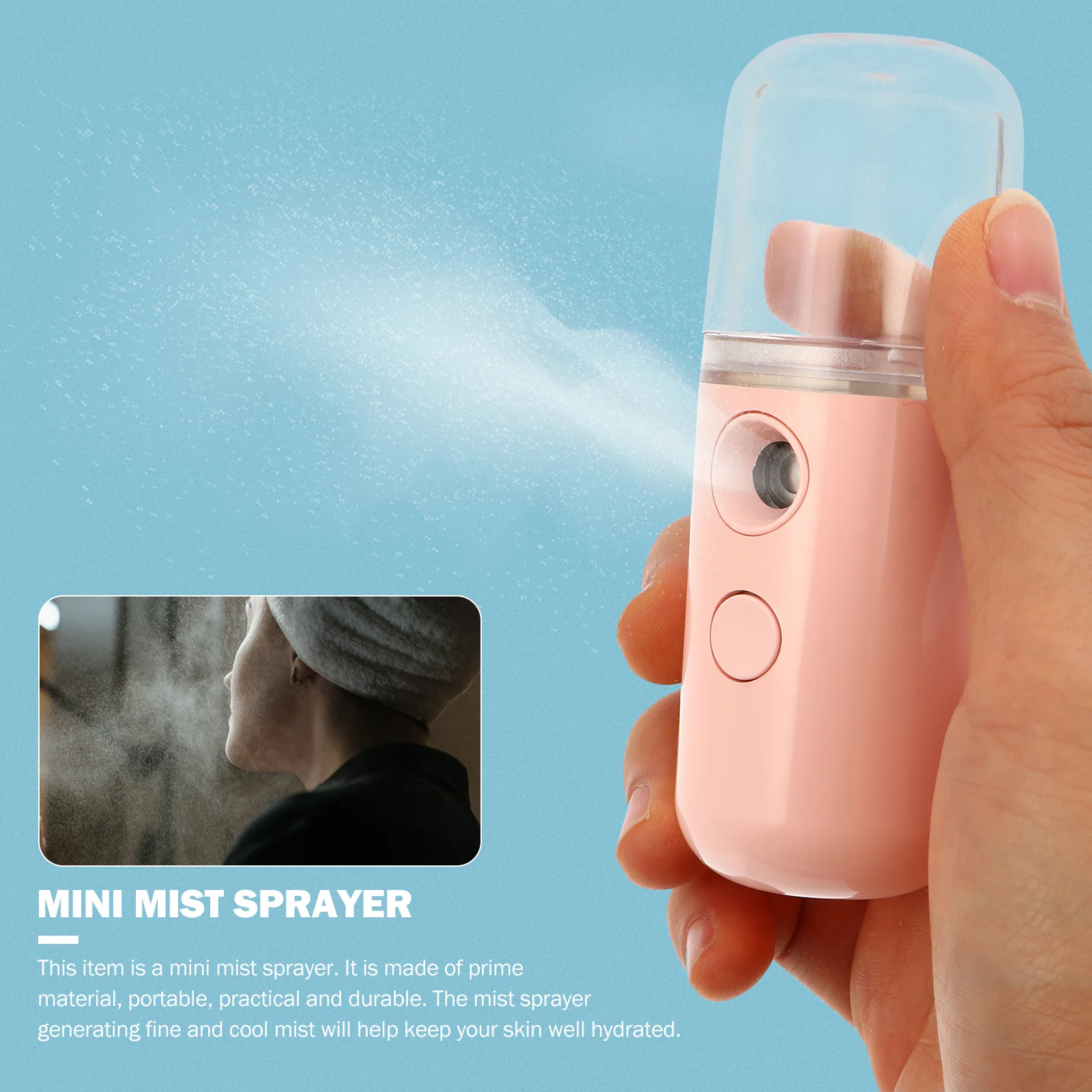 4Pcs 30Ml Face Humidifier USB Charging Cool Mist Sprayer for Facial Skincare After Sunburn Relief Fast Recovery Beauty Mister
4Pcs 30Ml Face Humidifier USB Charging Cool Mist Sprayer for Facial Skincare After Sunburn Relief Fast Recovery Beauty Mister