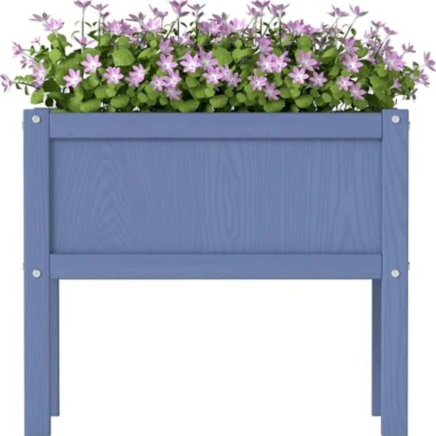 Приподнятая грядка с дренажным отверстием, водонепроницаемый ящик для растений из HDPE на ножках, устойчивый и долговечный, для выращивания трав и овощей
Приподнятая грядка с дренажным отверстием, водонепроницаемый ящик для растений из HDPE на ножках, устойчивый и долговечный, для выращивания трав и овощей