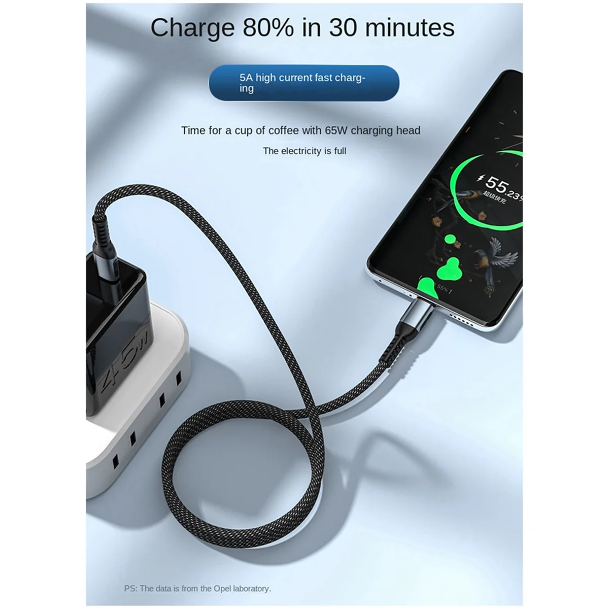 A66I PD 240W Charging Cable Double-Ended Type C to USB Type C 240WPD Data Cord 2M
A66I PD 240W Charging Cable Double-Ended Type C to USB Type C 240WPD Data Cord 2M