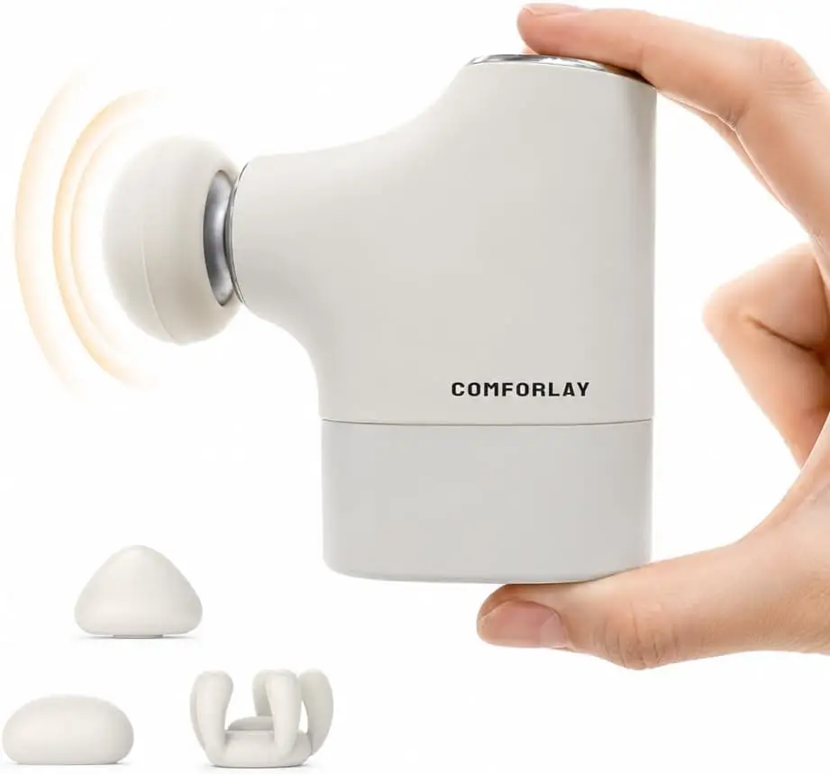 Mini Massage Gun, Portable Deep Tissue Percussion Massager for Muscle Relief, Compact Handheld for Gym Travel Office
Mini Massage Gun, Portable Deep Tissue Percussion Massager for Muscle Relief, Compact Handheld for Gym Travel Office
