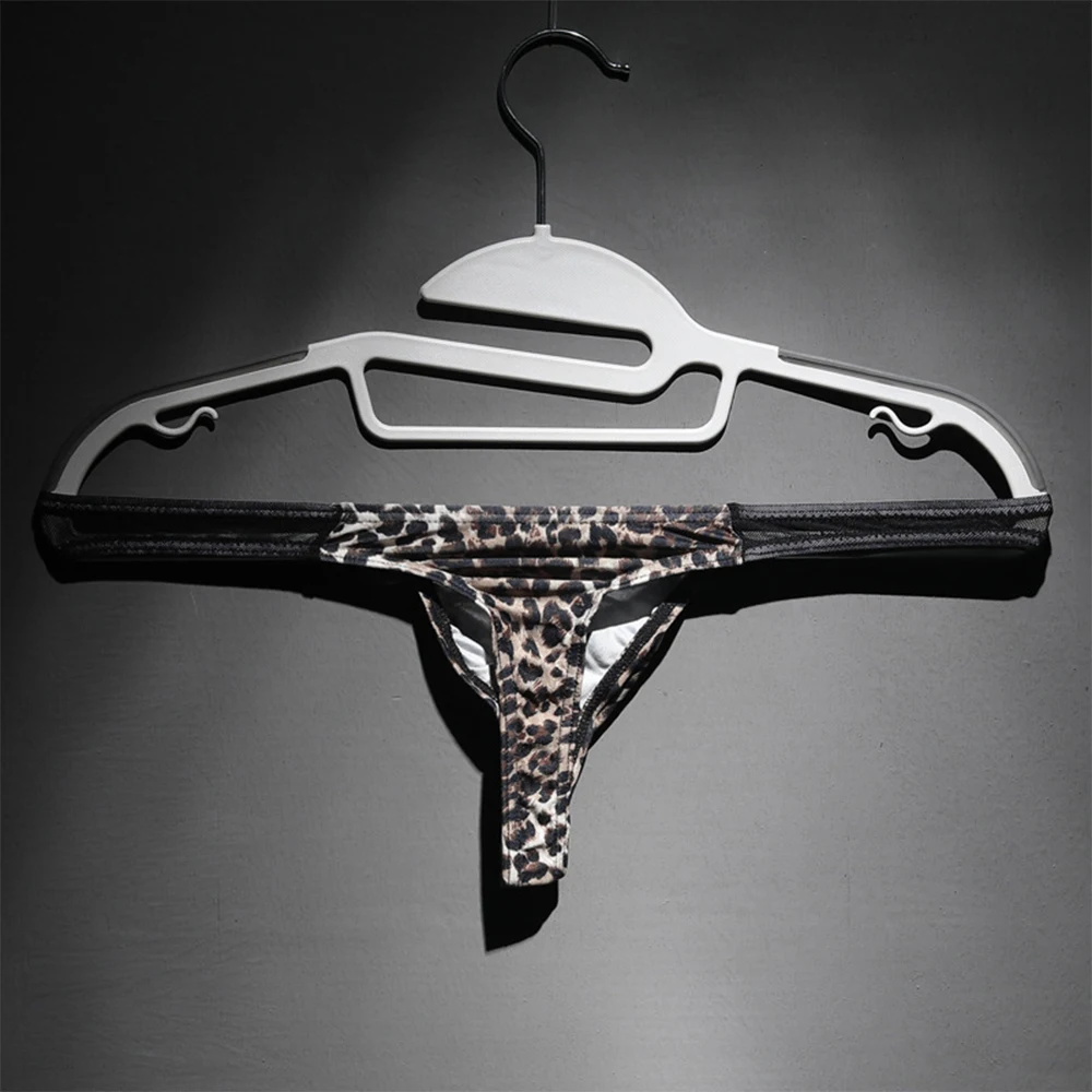 Bikini Pouch G-String Men Sexy Leopard G-String Jockstrap Tangas Thong T-Back Underwear Underpants Male Soft Panties Nightwear
Bikini Pouch G-String Men Sexy Leopard G-String Jockstrap Tangas Thong T-Back Underwear Underpants Male Soft Panties Nightwear