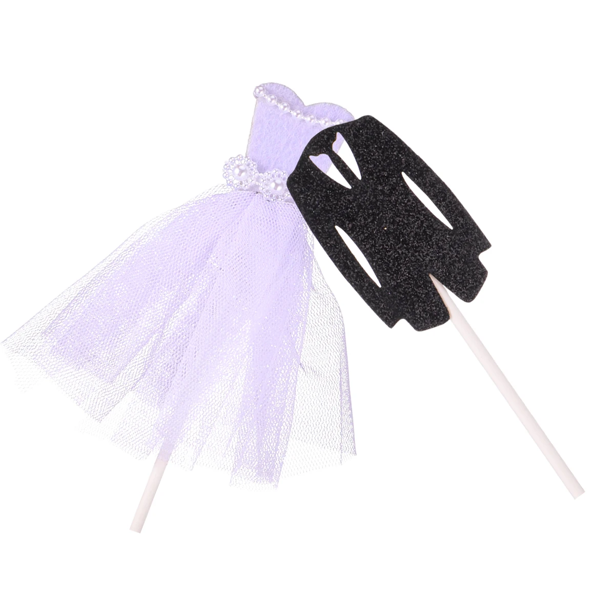 10Pcs Wedding Theme Cake Toppers Assorted Color Paper Acrylic Bride Groom Set Flat Wedding Decoration Home Party
10Pcs Wedding Theme Cake Toppers Assorted Color Paper Acrylic Bride Groom Set Flat Wedding Decoration Home Party
