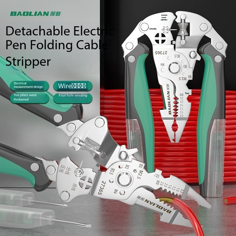 Industrial Grade Safety Electrical Pliers Multi-Functional Electrical Testing Tools for Professional Use