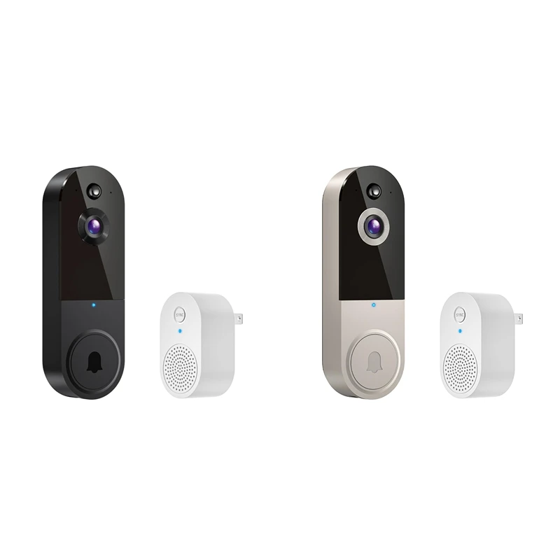 Y51A-1080P Wireless Video Doorbell Camera With Chime,AI Human Detection,2-Way Talk,Live View,Cloud Storage US Plug
Y51A-1080P Wireless Video Doorbell Camera With Chime,AI Human Detection,2-Way Talk,Live View,Cloud Storage US Plug