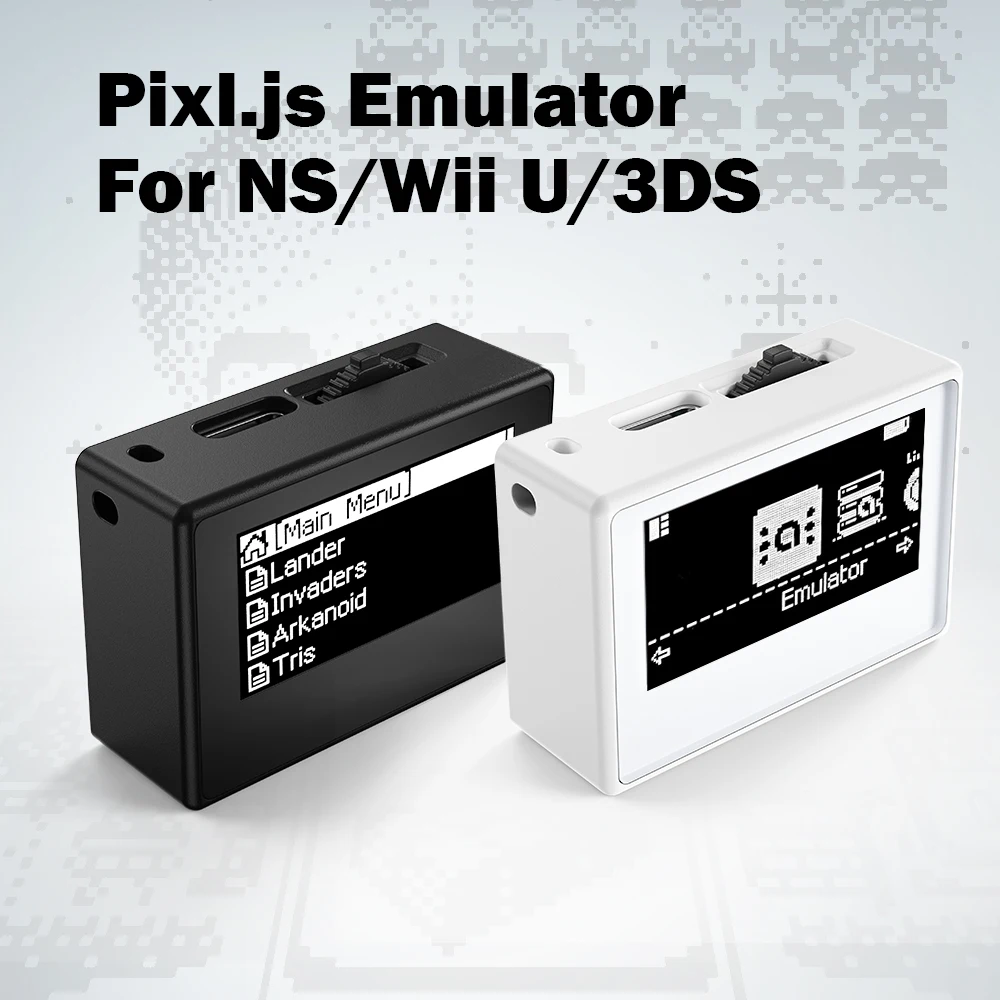 Pixl.js NFC Сменный интеллектуальный эмулятор Bluetooth-совместимый для Switch/Switch2/Wii U/3DS Поддержка обновлений через приложение
Pixl.js NFC Сменный интеллектуальный эмулятор Bluetooth-совместимый для Switch/Switch2/Wii U/3DS Поддержка обновлений через приложение