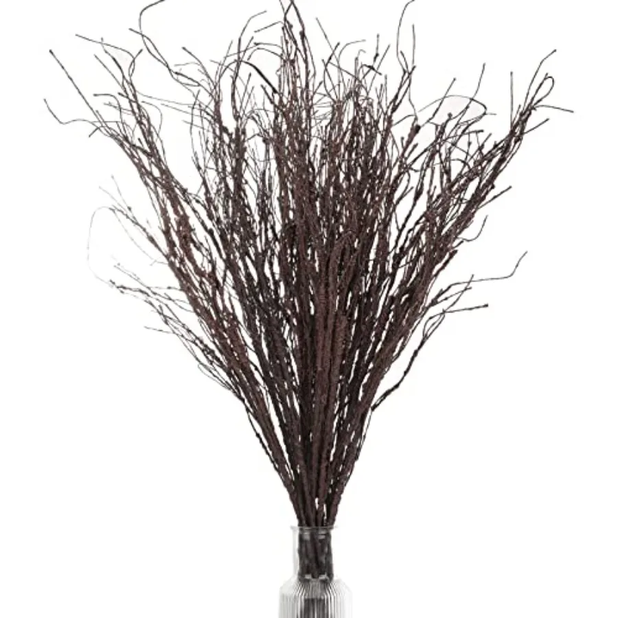 20 Pcs 35.4'' Tree Branches for Spring Decoration Curly Willow Branches Twigs for Vases Tree Gifts Floral Dried Bendable Artifi
20 Pcs 35.4'' Tree Branches for Spring Decoration Curly Willow Branches Twigs for Vases Tree Gifts Floral Dried Bendable Artifi