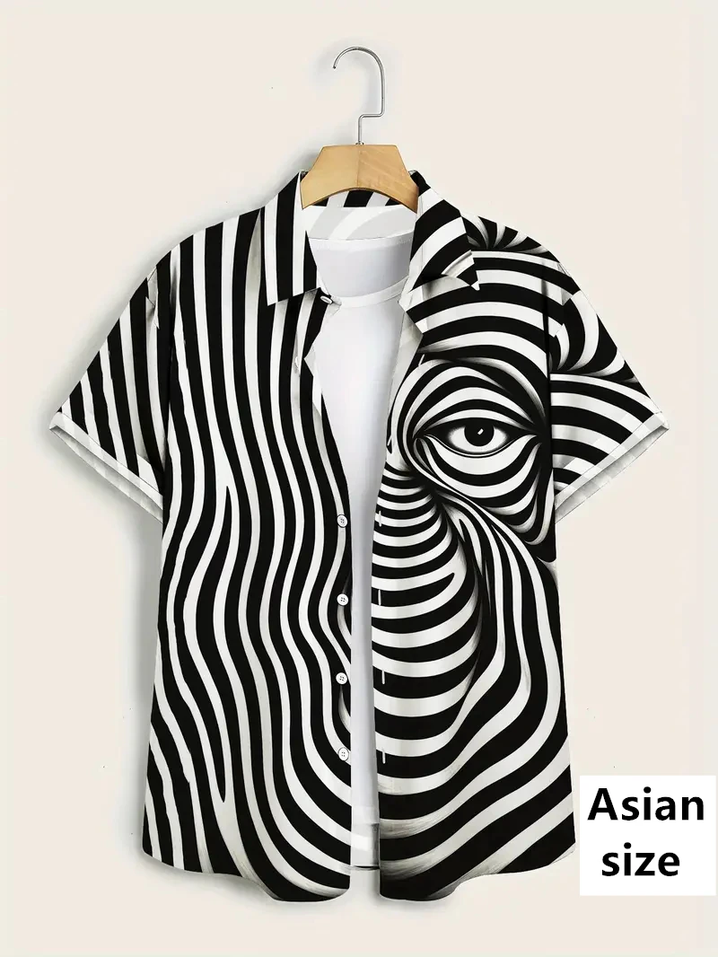 Fashion Men's Short Sleeve Shirts 3D Camo Pattern Printed Trendy Streetwear Men's Cool Hip Hop Shirts Oversized Y2k Men Clothes
Fashion Men's Short Sleeve Shirts 3D Camo Pattern Printed Trendy Streetwear Men's Cool Hip Hop Shirts Oversized Y2k Men Clothes