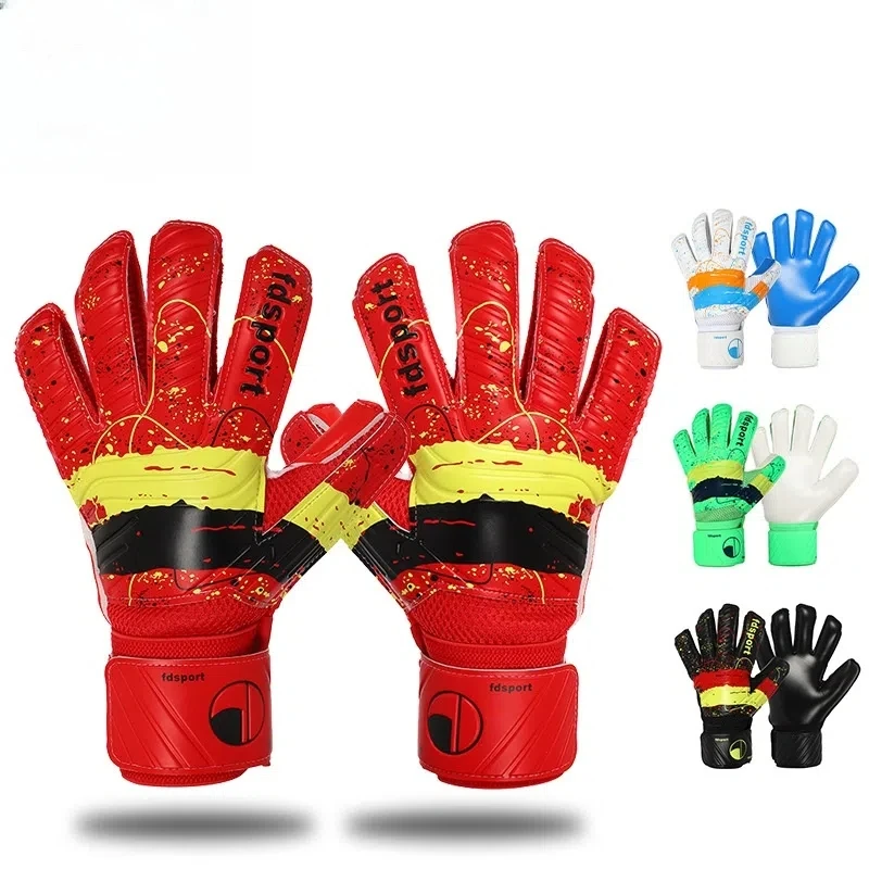 Premium Thick Latex Protective Football Goalie Gloves, Durable Professional Goalkeeper Gloves Designed for Teenager Soccer
Premium Thick Latex Protective Football Goalie Gloves, Durable Professional Goalkeeper Gloves Designed for Teenager Soccer