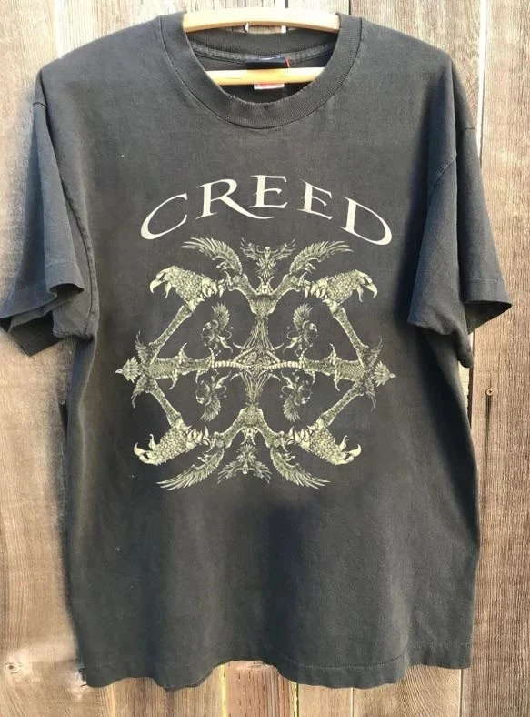 Plus Size Summer Women's Vintage CREED T-Shirt Unisex Cotton Breathable Stylish Versatile Street Style Oversized
Plus Size Summer Women's Vintage CREED T-Shirt Unisex Cotton Breathable Stylish Versatile Street Style Oversized