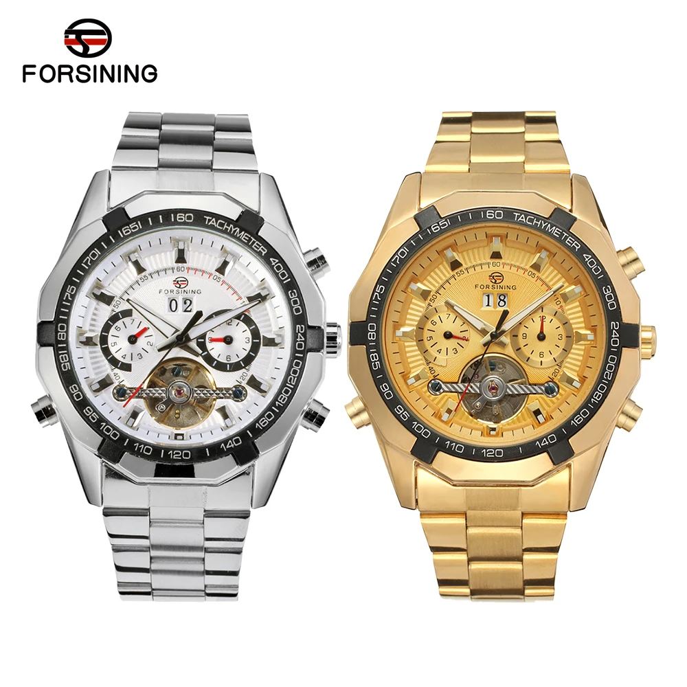 Forsining многофункциональные мужские часы с турбийоном и большим циферблатом, механические водонепроницаемые наручные часы из нержавеющей стали
Forsining многофункциональные мужские часы с турбийоном и большим циферблатом, механические водонепроницаемые наручные часы из нержавеющей стали
