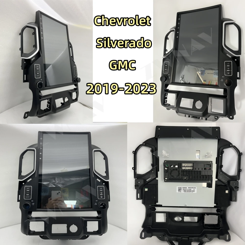17-дюймовый экран Android 13 с авторадио для Chevrolet Silverado GMC 2019-2023, автомобильная GPS-навигация, стерео головное устройство, мультимедийный плеер
17-дюймовый экран Android 13 с авторадио для Chevrolet Silverado GMC 2019-2023, автомобильная GPS-навигация, стерео головное устройство, мультимедийный плеер