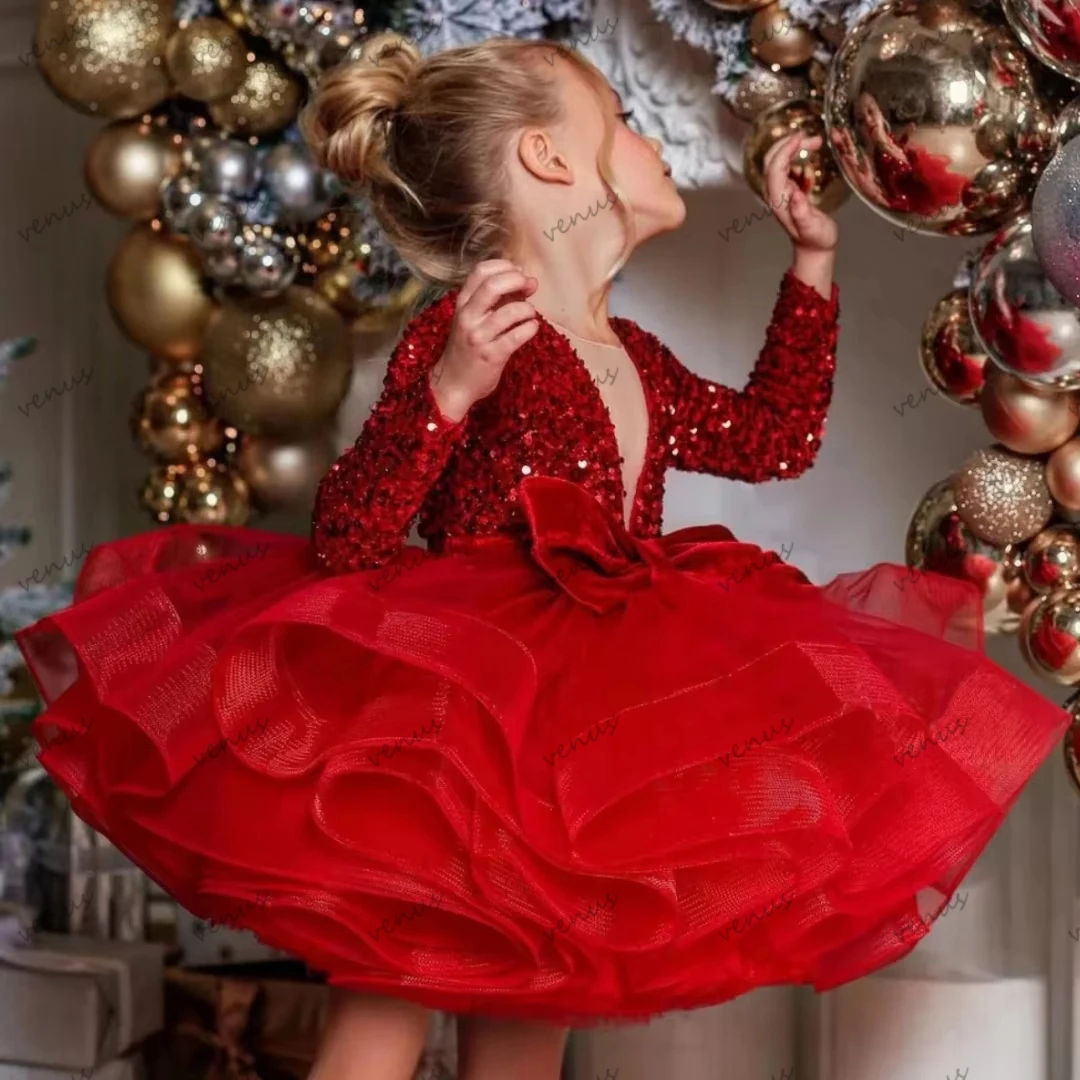 Beauty Ball Flower Girl Dresses فساتين للمناسبات الخاصة Princess Birthday Dress Knee Length Customized Vestidos De Novia 2026
Beauty Ball Flower Girl Dresses فساتين للمناسبات الخاصة Princess Birthday Dress Knee Length Customized Vestidos De Novia 2026
