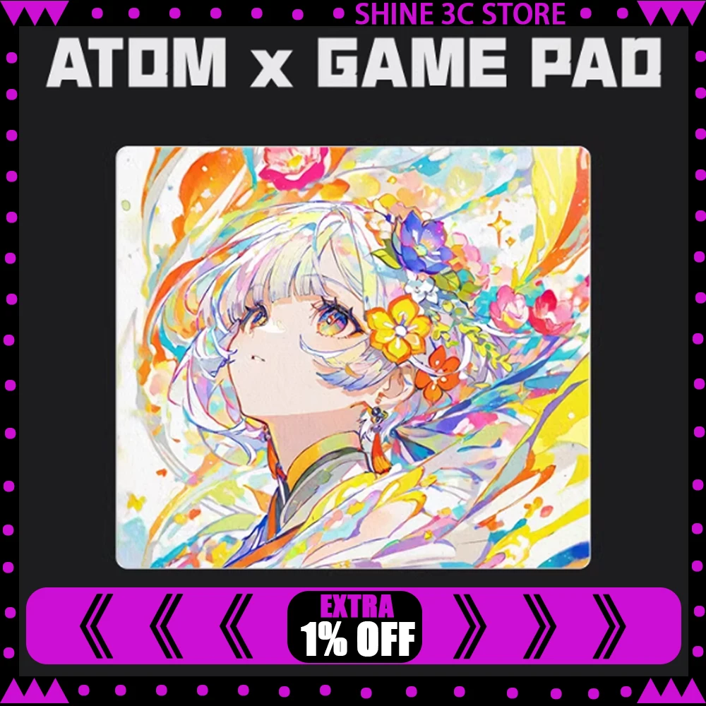 Игровой коврик для мыши ATOM Resin, контроль FPS и скорость, нескользящий, водонепроницаемый, для CSGO, APEX, Valorant, аксессуары для ПК, подарки
Игровой коврик для мыши ATOM Resin, контроль FPS и скорость, нескользящий, водонепроницаемый, для CSGO, APEX, Valorant, аксессуары для ПК, подарки