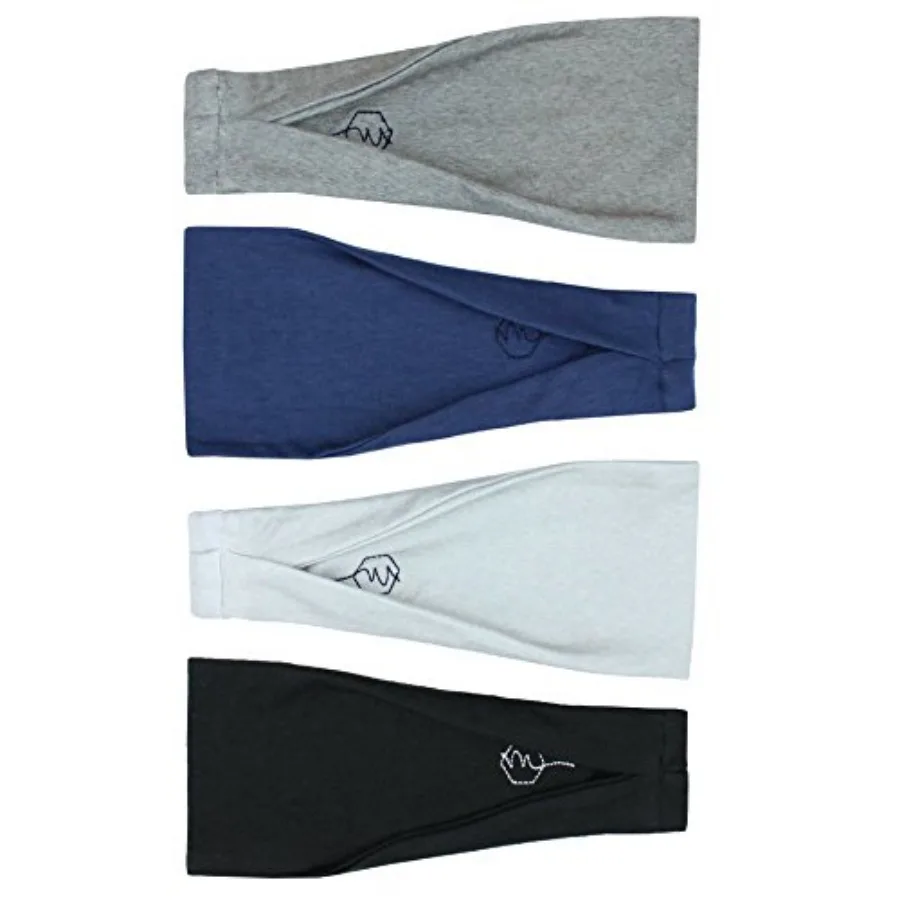 4" Wide Workout Headbands for Women 4 Pack Non-Slip Sweatbands for Gym, Running and Yoga
4" Wide Workout Headbands for Women 4 Pack Non-Slip Sweatbands for Gym, Running and Yoga