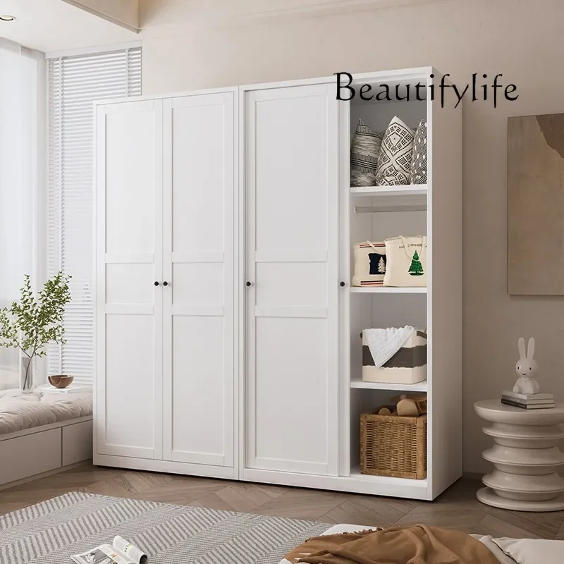 ER Double Door Wooden Wardrobe Sliding Designs Simple Cheap Tall Modern Wardrobe Bedroom Storage Armario Ropero
ER Double Door Wooden Wardrobe Sliding Designs Simple Cheap Tall Modern Wardrobe Bedroom Storage Armario Ropero