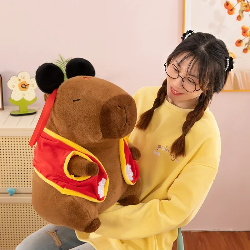 Горячая 50 см Nezha Capybara плюшевые игрушки Kawaii милая капибара мягкие животные аниме мягкая подушка игрушка декор комнаты детский подарок на день рождения
Горячая 50 см Nezha Capybara плюшевые игрушки Kawaii милая капибара мягкие животные аниме мягкая подушка игрушка декор комнаты детский подарок на день рождения