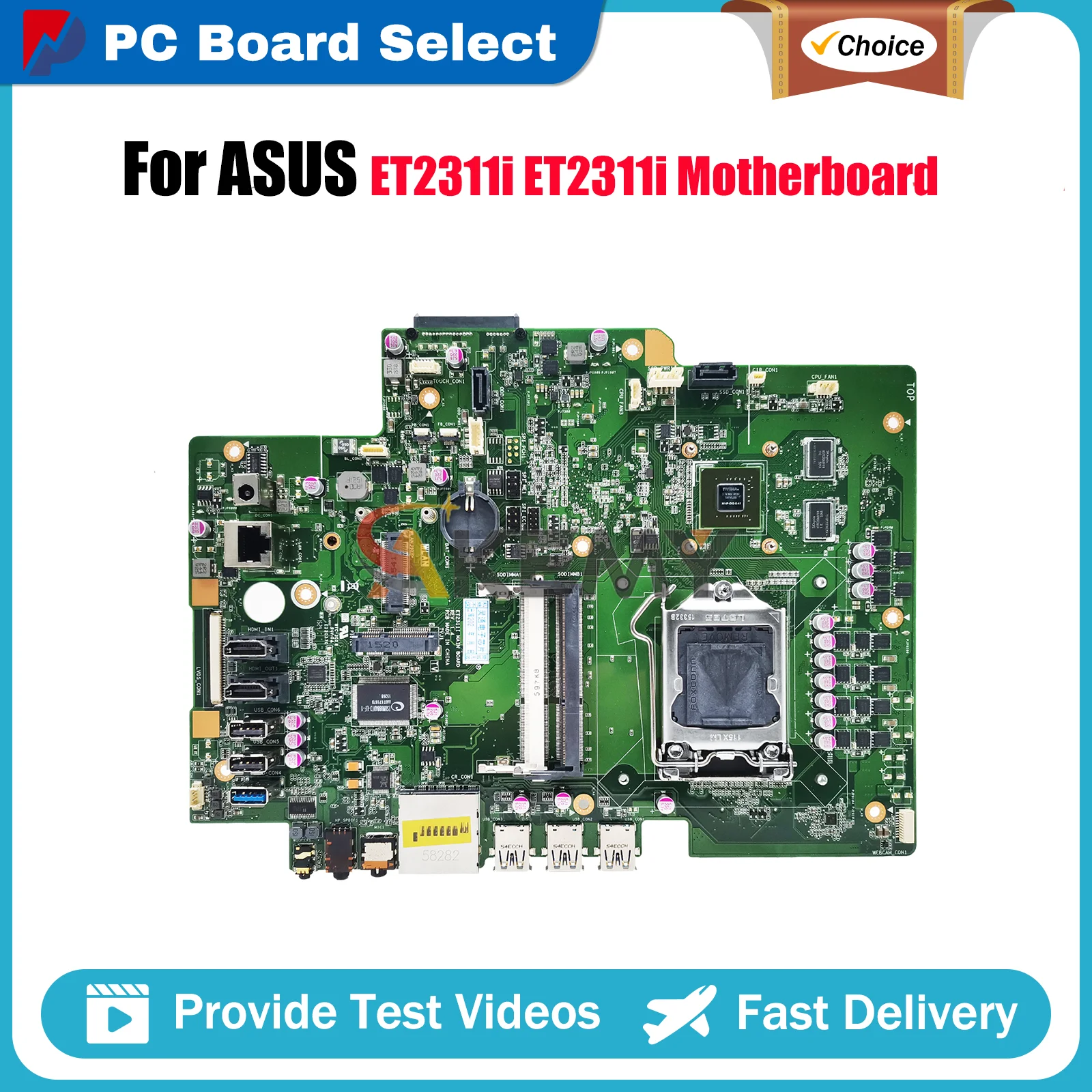 ET2311i Motherboard For ASUS AIO ET2311 ET2311i Mainboard This item is in stock 100% tests OK fast shipping High quality
ET2311i Motherboard For ASUS AIO ET2311 ET2311i Mainboard This item is in stock 100% tests OK fast shipping High quality
