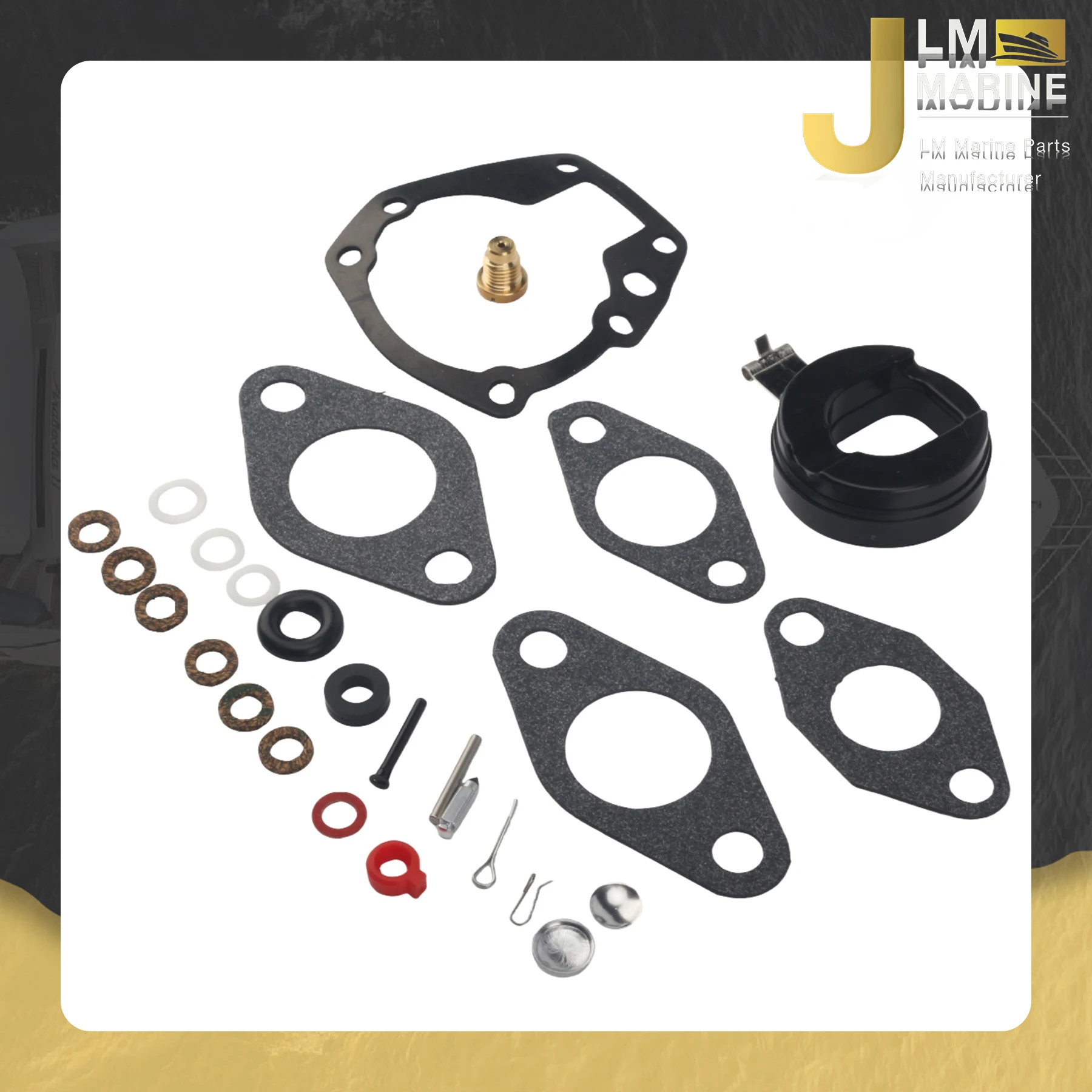 JLM 398532 383067 for Evinrude Johnson 2 3 4 5 5.5 6 7.5 10 15 18 20 HP Outboard Carburetor Repair Kit 383052 382049 382045
JLM 398532 383067 for Evinrude Johnson 2 3 4 5 5.5 6 7.5 10 15 18 20 HP Outboard Carburetor Repair Kit 383052 382049 382045
