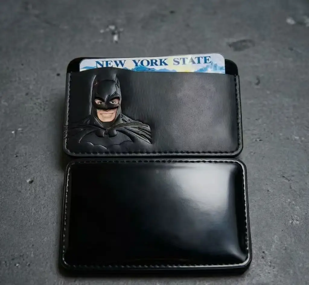 2026 New Hero Mask Design Leather Card Holder, Travel Wallet ID Card Sleeve, Ideal Gift
2026 New Hero Mask Design Leather Card Holder, Travel Wallet ID Card Sleeve, Ideal Gift