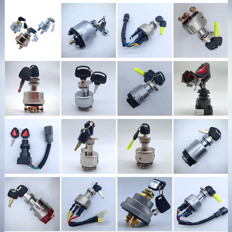 Hot Sale Excavator Starter Switch for HD512R5 HD820 HD1430R5 Kato Ignition Switch 719-10305001
Hot Sale Excavator Starter Switch for HD512R5 HD820 HD1430R5 Kato Ignition Switch 719-10305001