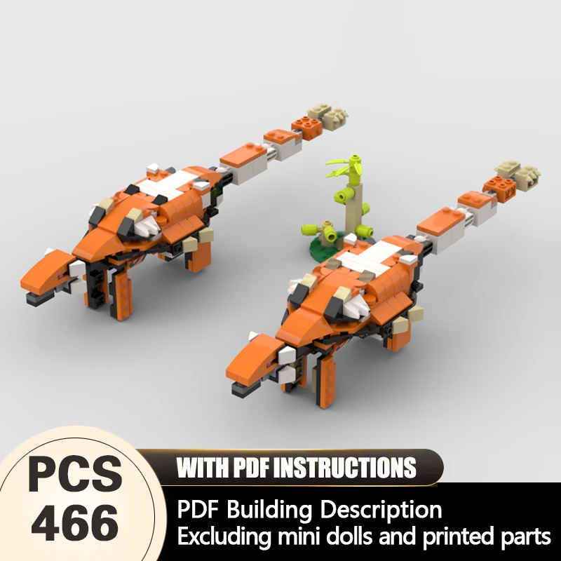 Creators Animal Series Model MOC Building Bricks Ankylosaurus Modular Technology Gifts Holiday Assemble Children Toys Suit
Creators Animal Series Model MOC Building Bricks Ankylosaurus Modular Technology Gifts Holiday Assemble Children Toys Suit