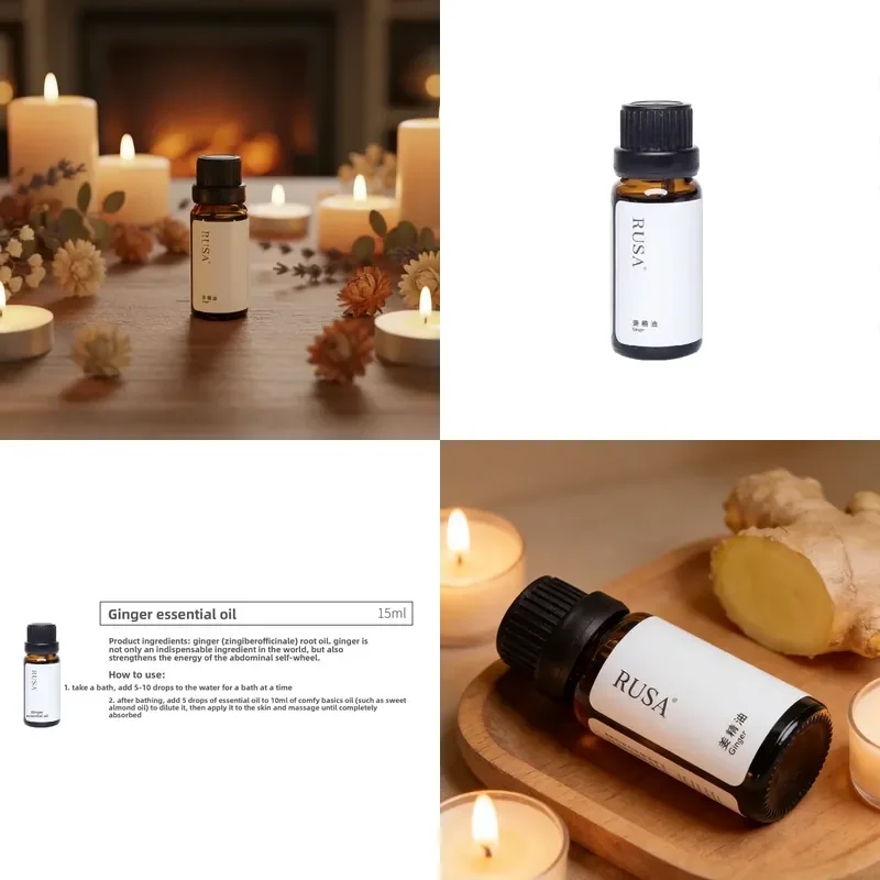 【CHIMU HOME】 Organic Ginger Essential Oil for Aromatherapy Diffuser Use 10ml Glass Bottle
【CHIMU HOME】 Organic Ginger Essential Oil for Aromatherapy Diffuser Use 10ml Glass Bottle