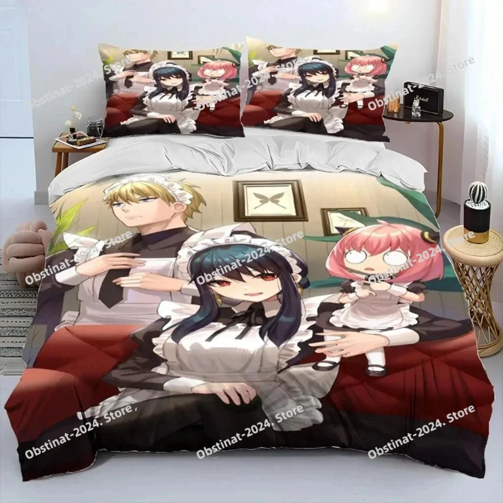 3D Anime SPY×FAMILY Anya Bedding Set Printed Duvet Cover Pillowcase Single Double Style Queen King Size Sets
3D Anime SPY×FAMILY Anya Bedding Set Printed Duvet Cover Pillowcase Single Double Style Queen King Size Sets