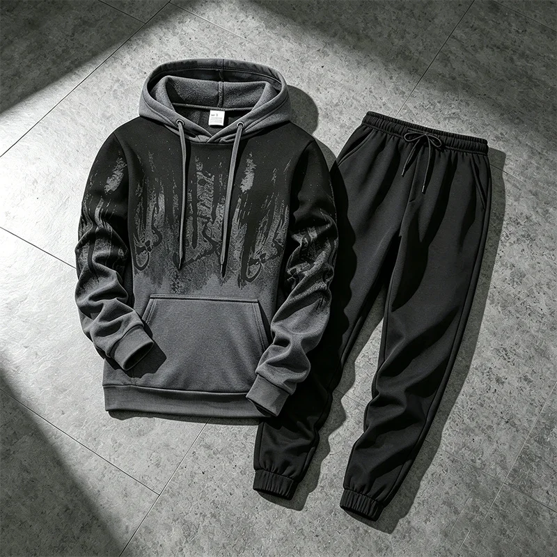2026 New in Men's Set Hoodies and Sweatpants Fall&winter Daily Casual Sports Jogging Suit Urban Fashion Hooded Sweatshirt Outfit
2026 New in Men's Set Hoodies and Sweatpants Fall&winter Daily Casual Sports Jogging Suit Urban Fashion Hooded Sweatshirt Outfit