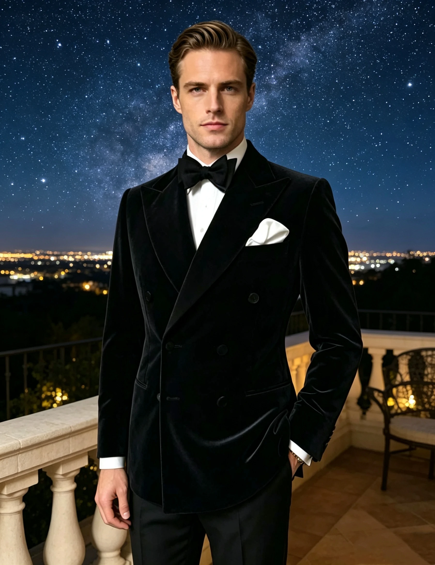 Black VelvetMen's Jacket High-Quality Double-Breasted Formal Suit Vintage Business Formal Jacket Men's Velvet Jacket Suit Blazer
Black VelvetMen's Jacket High-Quality Double-Breasted Formal Suit Vintage Business Formal Jacket Men's Velvet Jacket Suit Blazer
