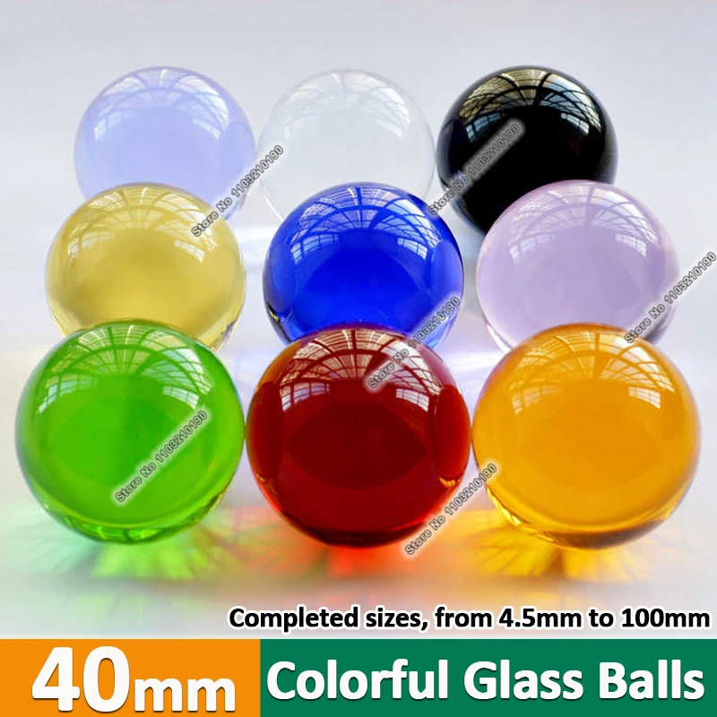 1-10Pcs Solid Color Glass Balls 40mm Crystal Ball Ornaments Photography Ball Decorative Spheres Fish Tank Anti Boiling Ball
1-10Pcs Solid Color Glass Balls 40mm Crystal Ball Ornaments Photography Ball Decorative Spheres Fish Tank Anti Boiling Ball