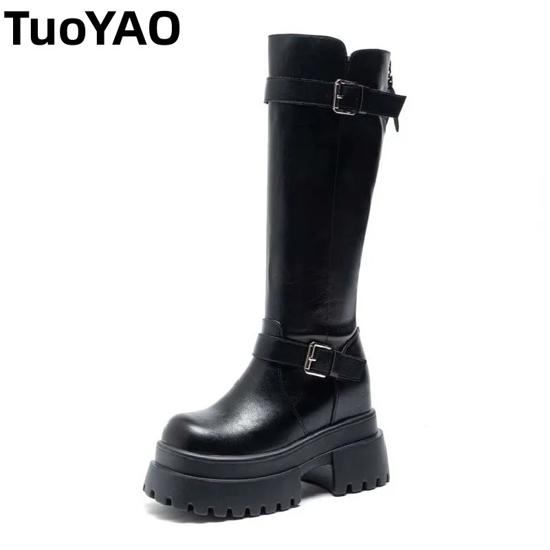 Женские сапоги до колена на массивной платформе, модные высокие сапоги в стиле ретро в стиле панк, увеличивающие рост, женские осенне-зимние сапоги 10 см
Женские сапоги до колена на массивной платформе, модные высокие сапоги в стиле ретро в стиле панк, увеличивающие рост, женские осенне-зимние сапоги 10 см